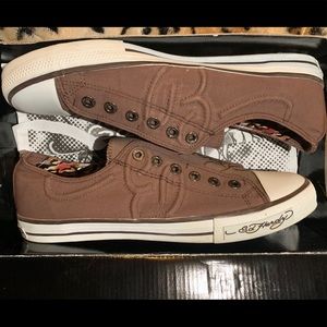 Ed Hardy Canvas Dakota Fashion Sneakers